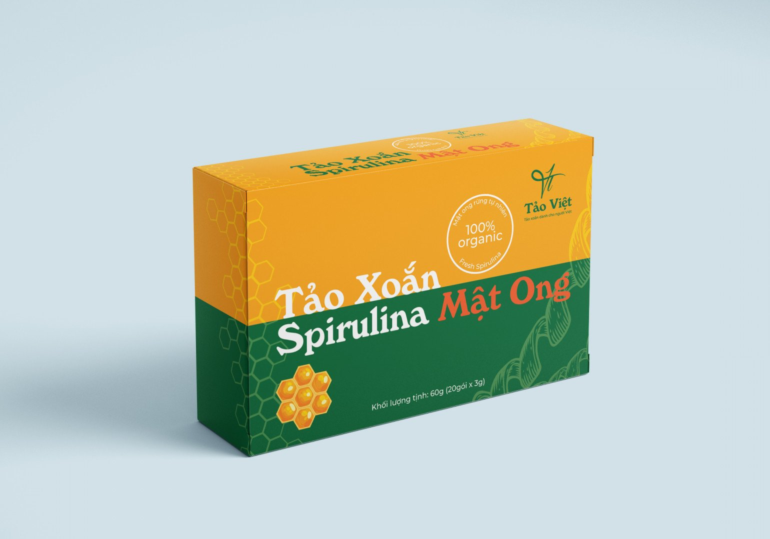 Tảo xoắn spirulina mật ong